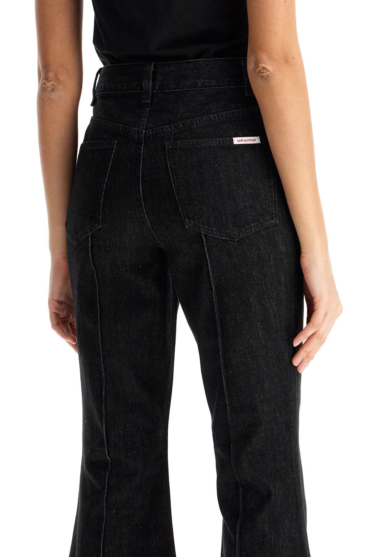 Self-Portrait Self Portrait high-waisted flare jeans for Jeans Self-Portrait