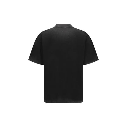 Represent Black Cotton T-Shirt
