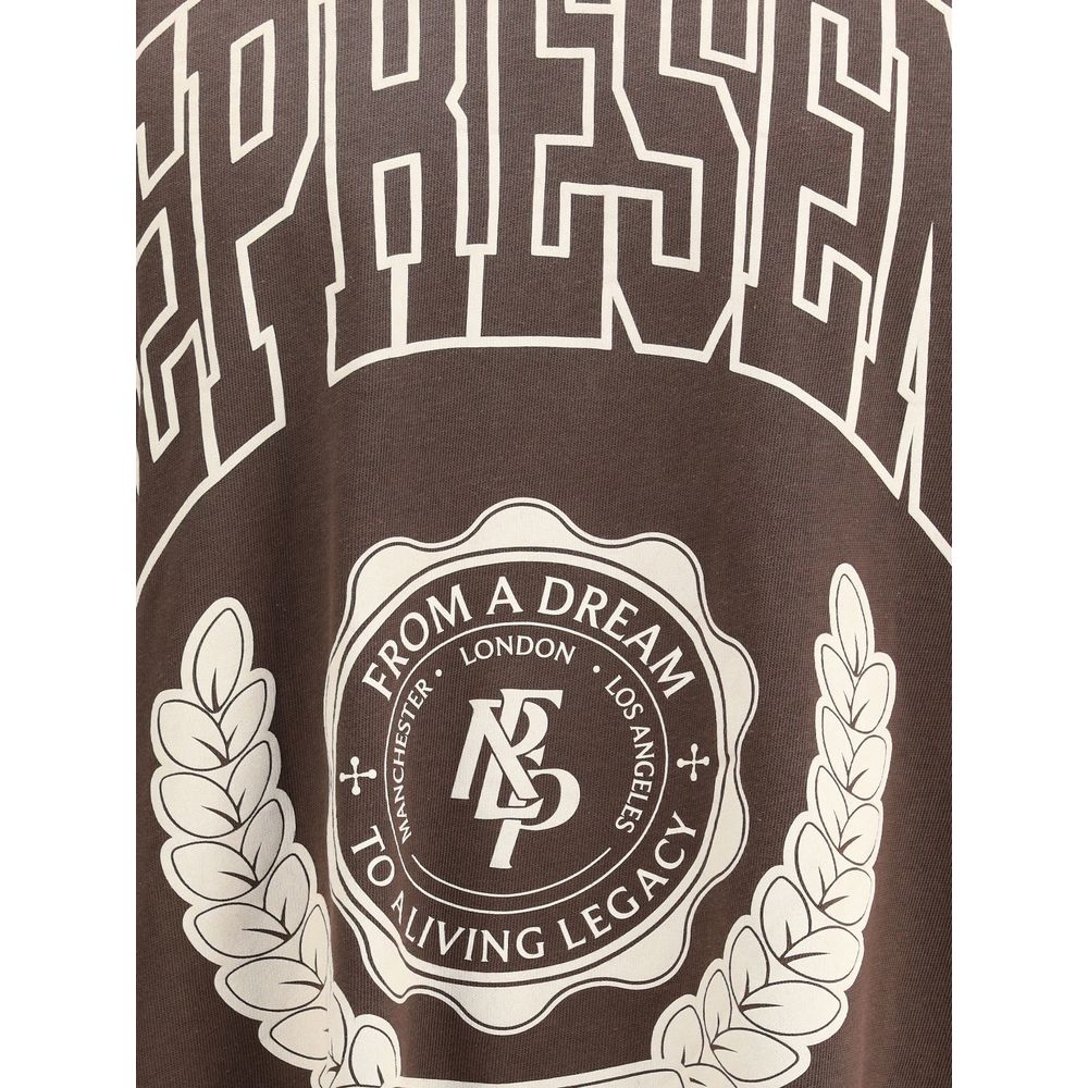 Represent Brown Cotton T-Shirt Represent