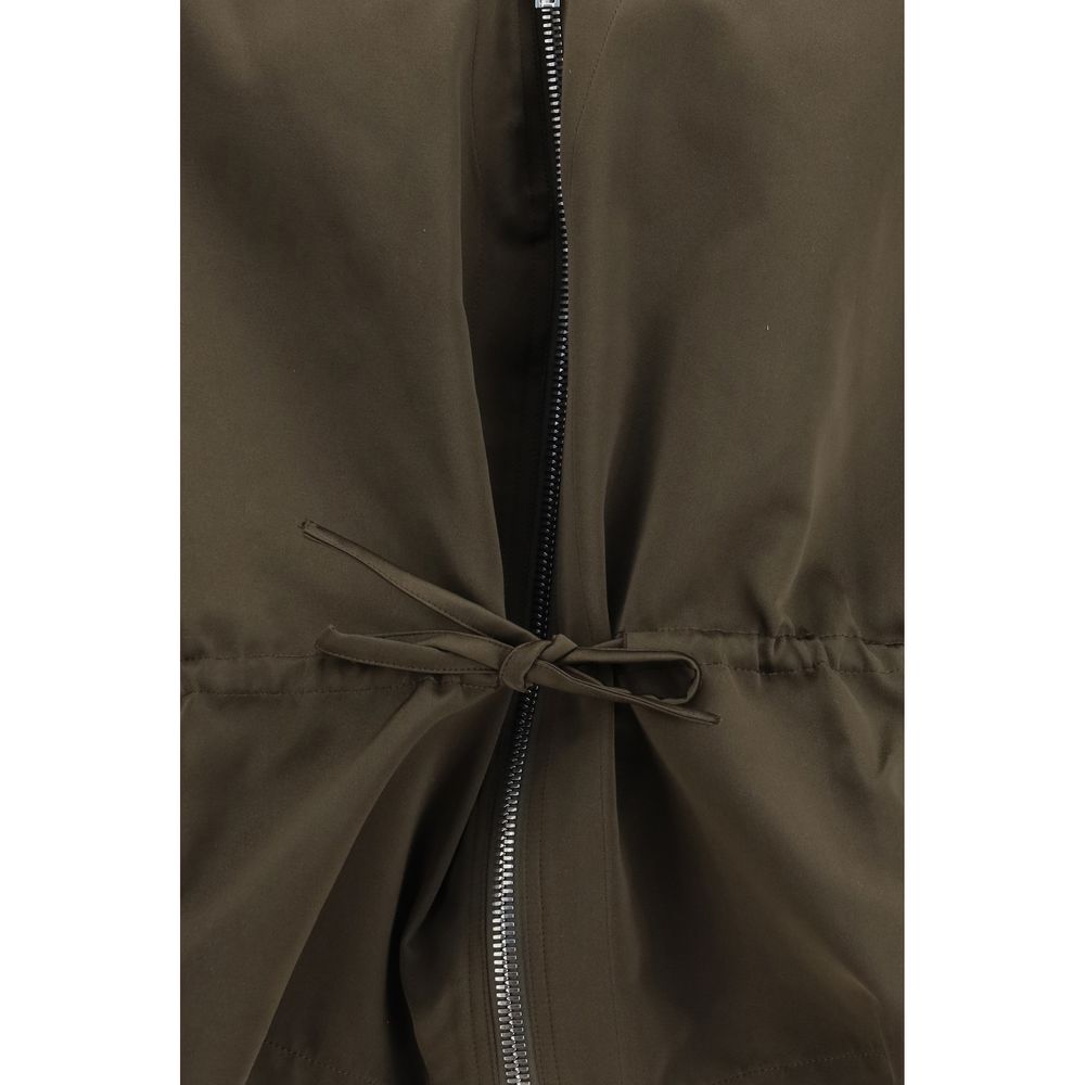 Rick Owens Brown Polyester Shell Jacket 1728,72470364320,Brown,Clothing,Jackets & Coats - Clothing,New with tags,One Size,Rick Owens,Shell Jackets - Jackets & Coats - Clothing,Women
