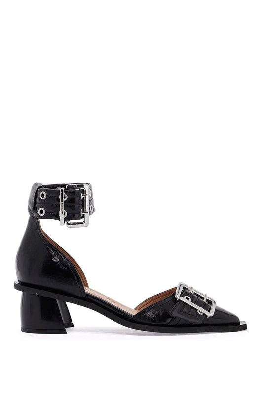 Ganni strap dã©colletã© with buckle Pumps Ganni