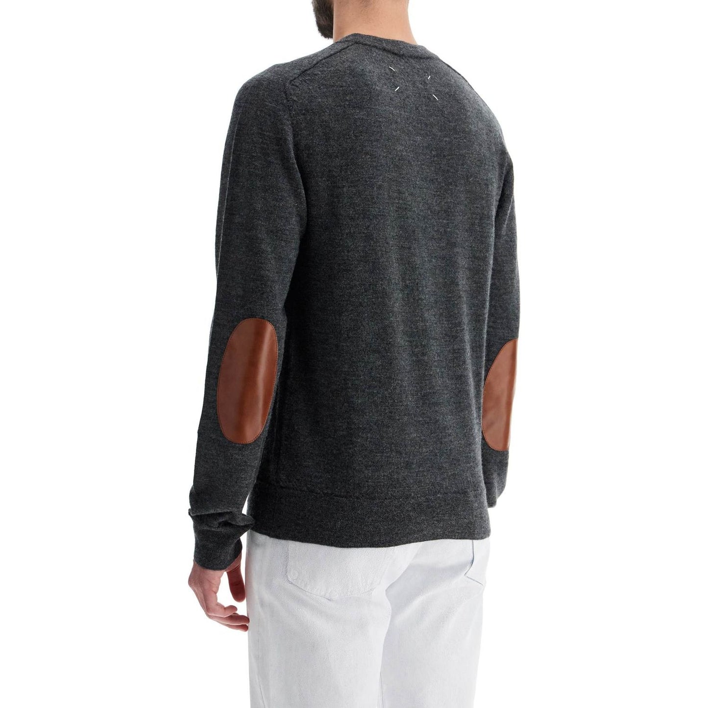 Maison Margiela "contrast patch pullover with Knitwear Maison Margiela