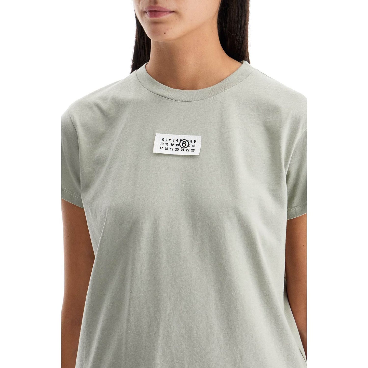 MM6 Maison Margiela t-shirt with logo label Topwear MM6 Maison Margiela