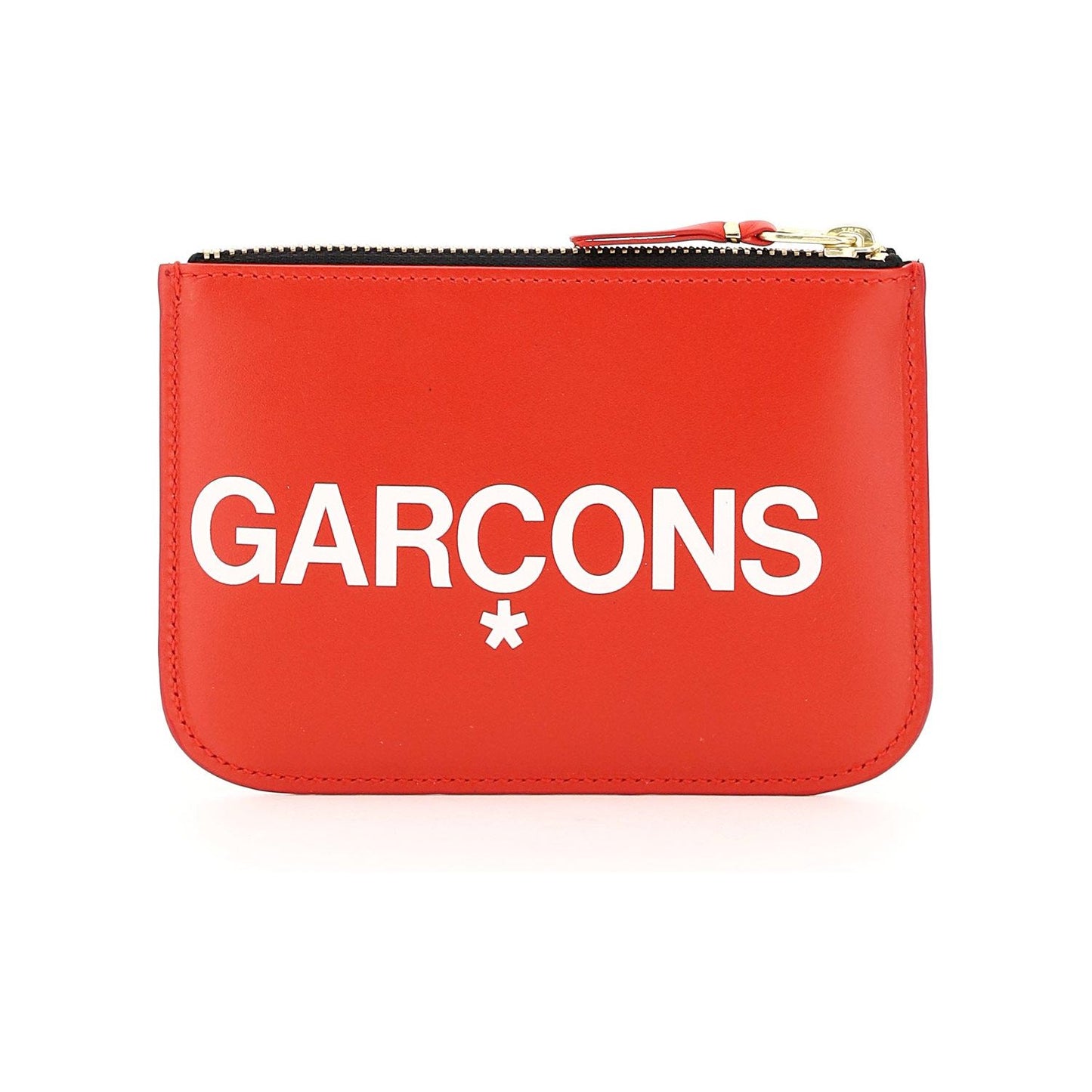 Comme Des Garcons Wallet huge logo pouch Small Leather Goods Comme Des Garcons Wallet