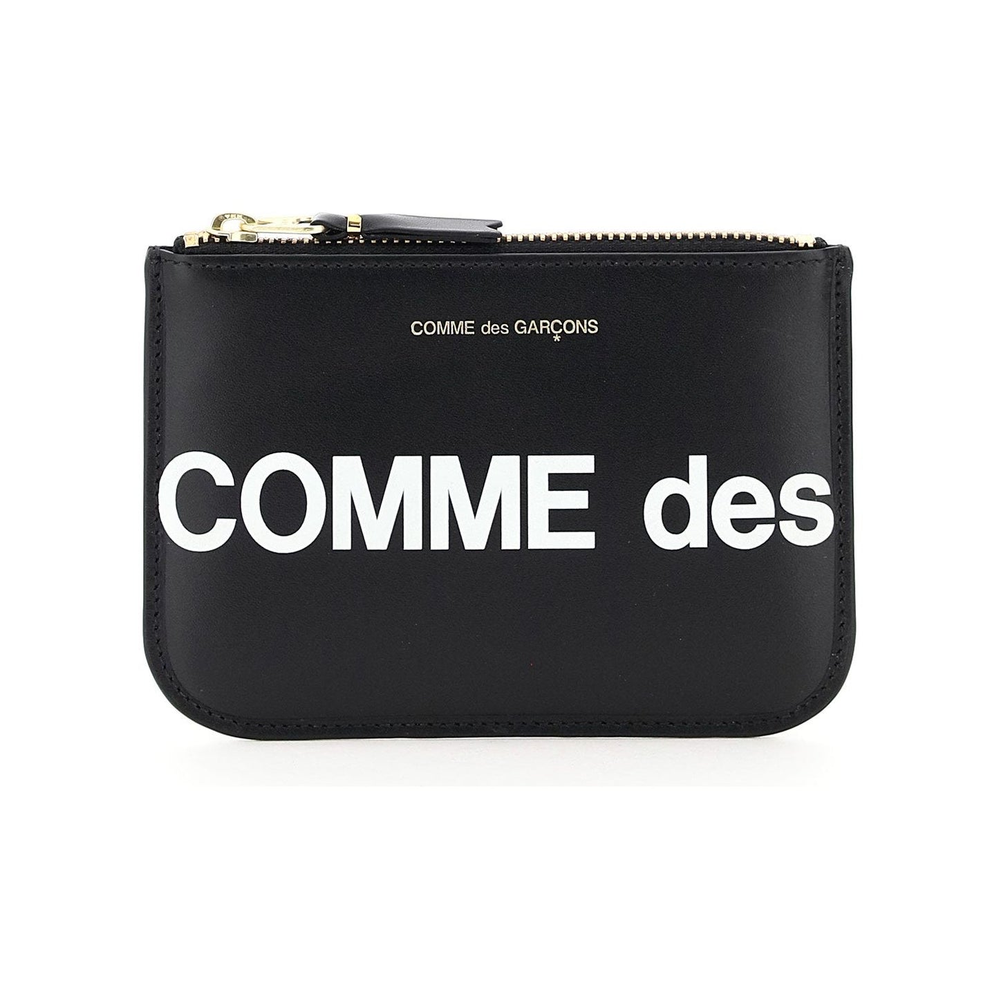 Comme Des Garcons Wallet Comme Des Garcons Wallet huge logo pouch Small Leather Goods Comme Des Garcons Wallet