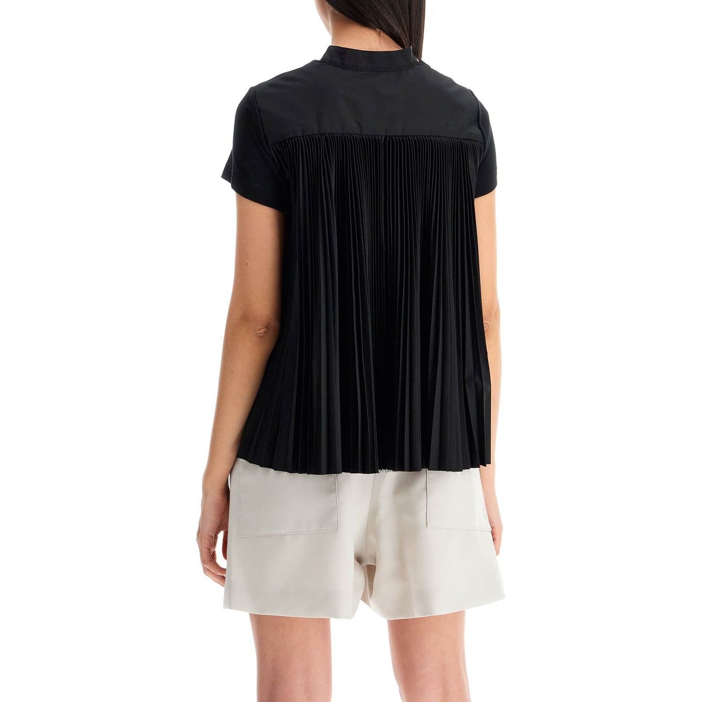 Sacai pleated back t-shirt Topwear Sacai