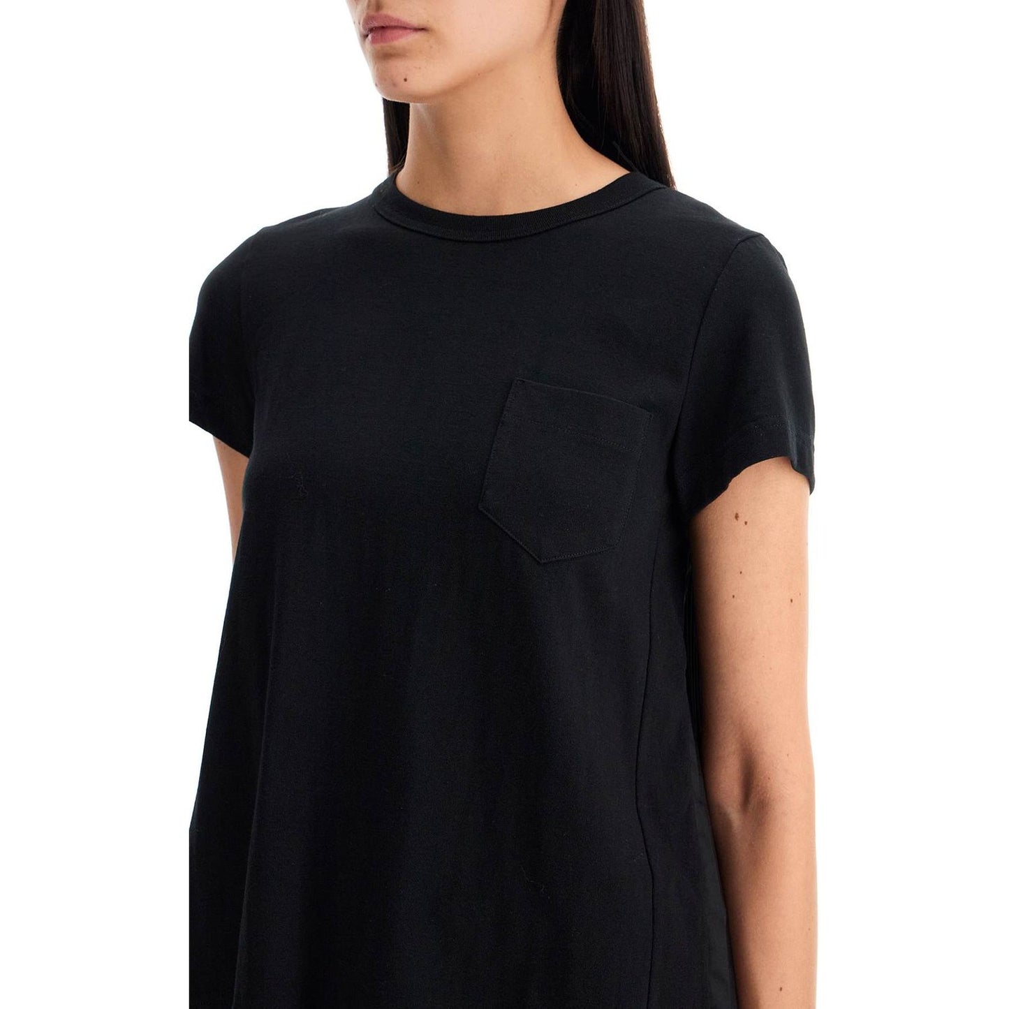 Sacai pleated back t-shirt Topwear Sacai