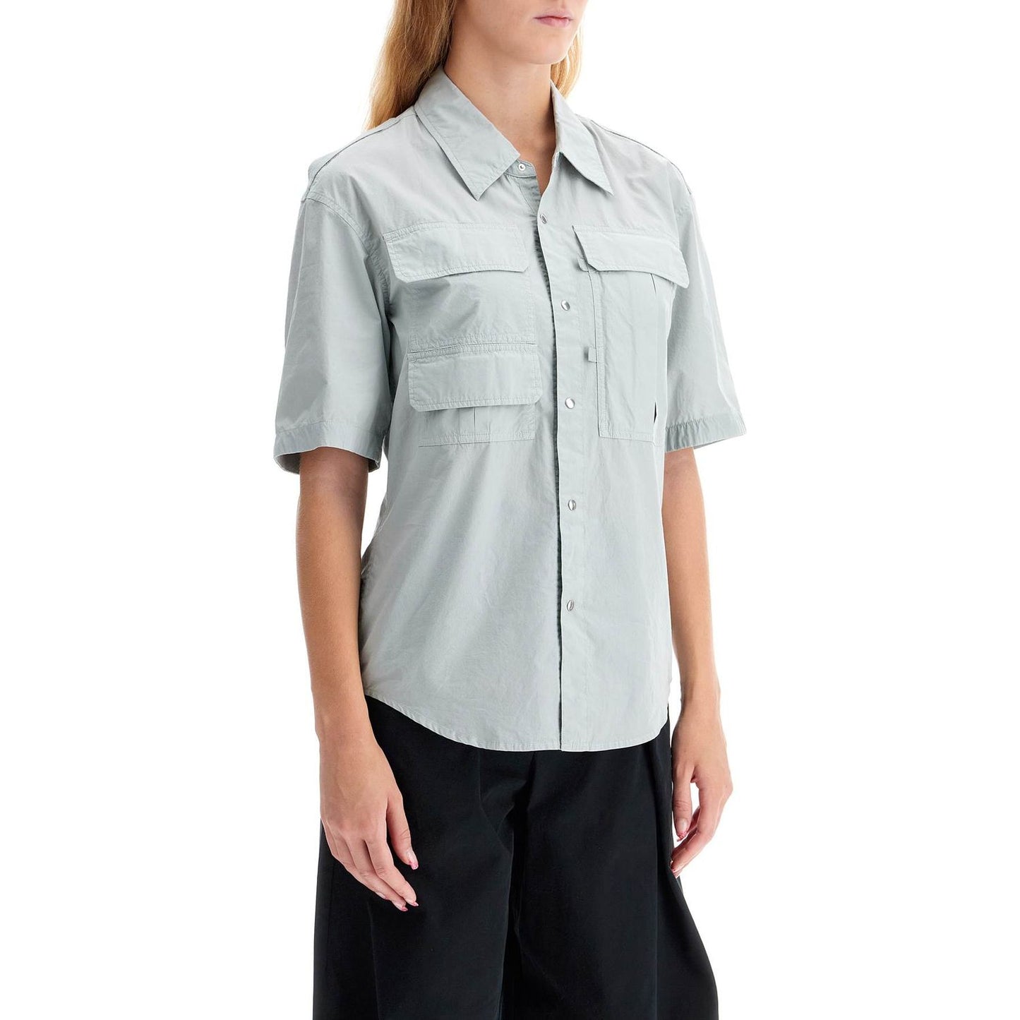 Lemaire short-sleeved 'reporter' shirt Topwear Lemaire