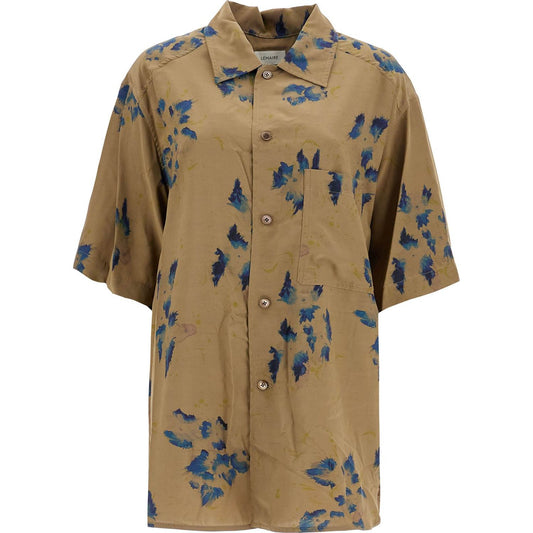 Lemaire oversized floral shirt