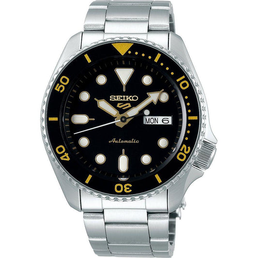 SEIKO 5 Mod. SPORTS AUTOMATIC - BLACK WATCHES SEIKO 5 Light Gray