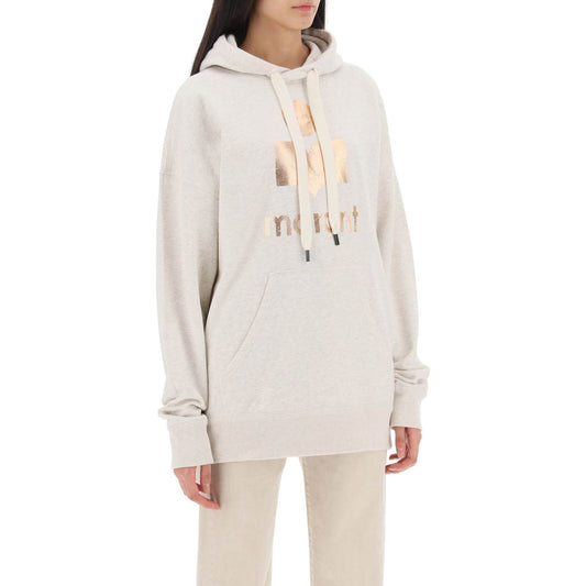 Isabel Marant Etoile mansel sweatshirt with metallic logo