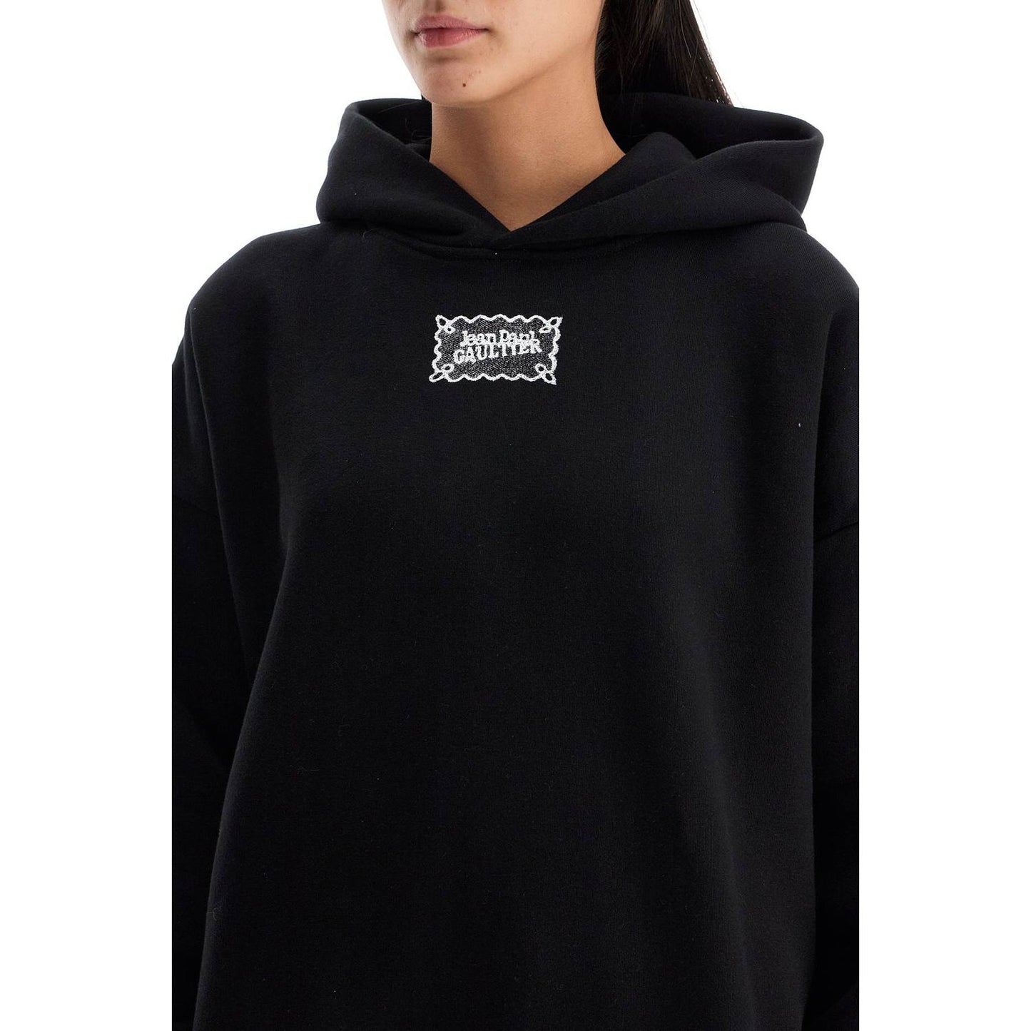 JEAN PAUL GAULTIER oversized hoodie with hood Topwear JEAN PAUL GAULTIER