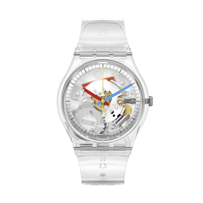 SWATCH Mod. CLEARLY GENT READY STOCKED WATCHES,Wristwatch