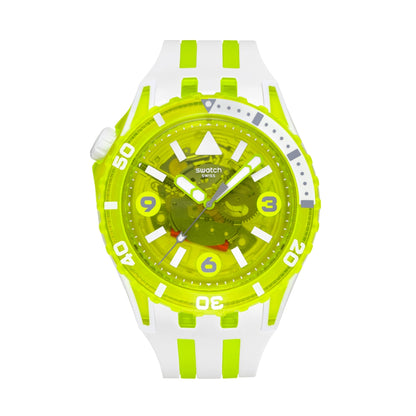 SWATCH Mod. EGG YOLK READY STOCKED WATCHES,Wristwatch