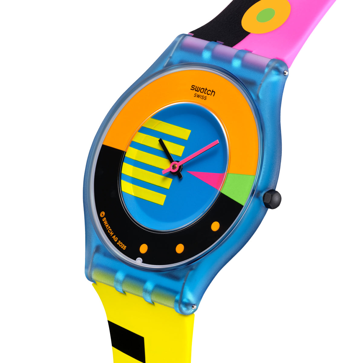SWATCH Mod. NEON FLUMOTIONS READY STOCKED WATCHES,Wristwatch