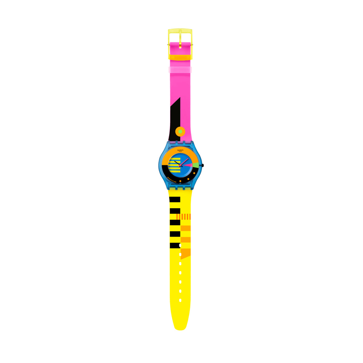 SWATCH Mod. NEON FLUMOTIONS READY STOCKED WATCHES,Wristwatch