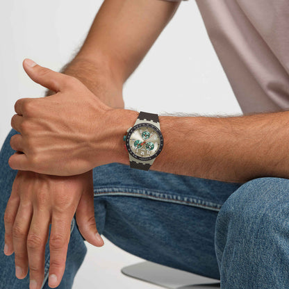 SWATCH Mod. OBSIDIAN INK READY STOCKED WATCHES,Wristwatch