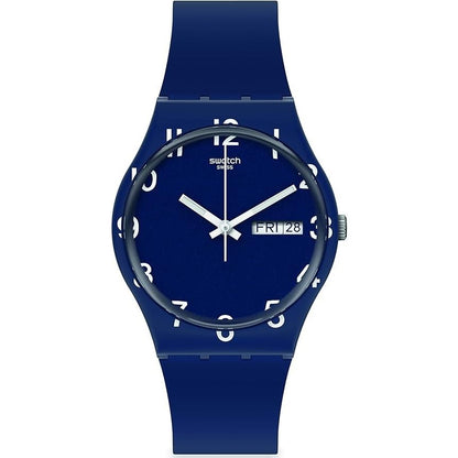 SWATCH Mod. OVER BLUE READY STOCKED WATCHES,Unisex,Wristwatch