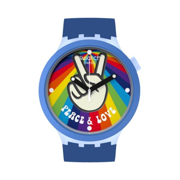 SWATCH Mod. PEACE HAND LOVE READY STOCKED WATCHES,Wristwatch