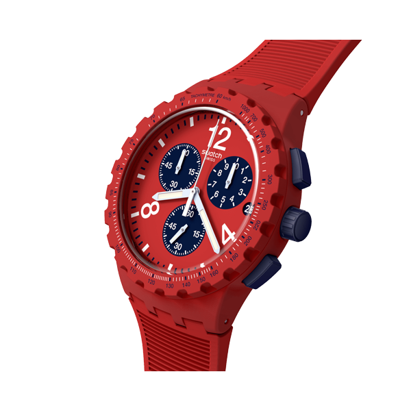 SWATCH Mod. PRIMARILY RED READY STOCKED WATCHES,Wristwatch