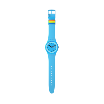 SWATCH Mod. PROUDLY BLUE READY STOCKED WATCHES,Wristwatch