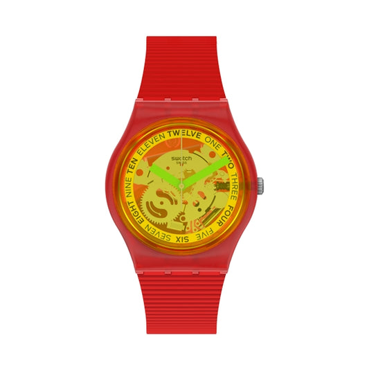 SWATCH Mod. RETRO-ROSSO READY STOCKED WATCHES,Wristwatch