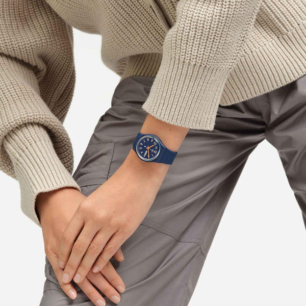 SWATCH Mod. TRENDY LINES AT NIGHT READY STOCKED WATCHES,Wristwatch