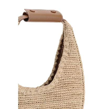 Staud Beige Raffia Shoulder Bag 1728,72470364320,Bags,Beige,New with tags,Shoulder Bags - Bags,Staud,Women