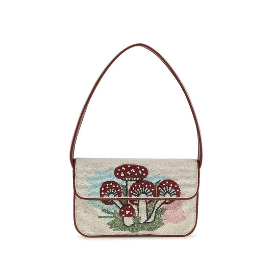 Staud Multicolor Rayon Shoulder Bag 1728,72470364320,Bags,Multicolor,New with tags,Shoulder Bags - Bags,Staud,Women