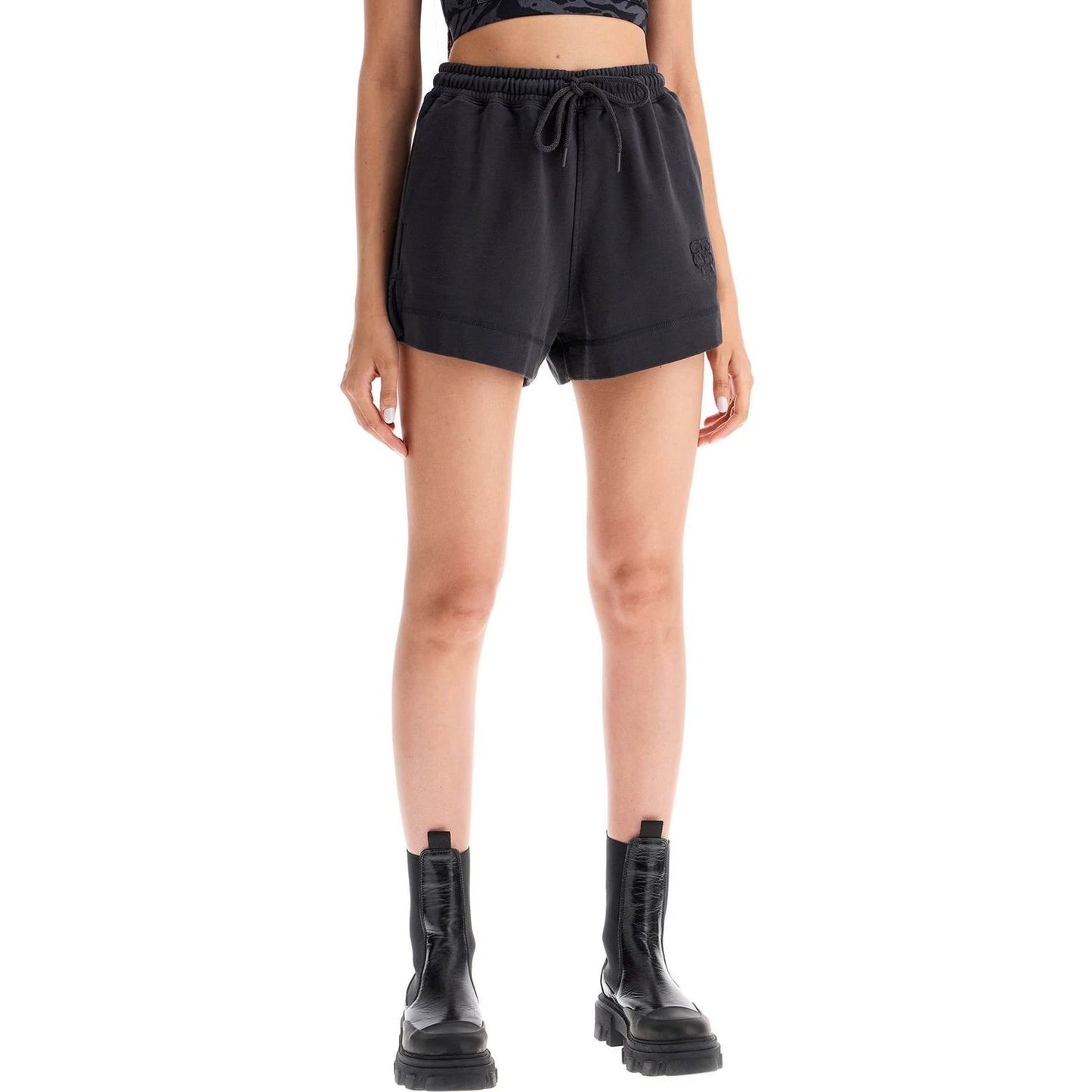 Ganni sweatshirt fabric shorts Short trousers Ganni