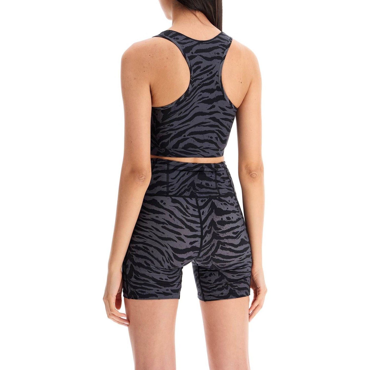 Ganni sporty animal print top Topwear Ganni