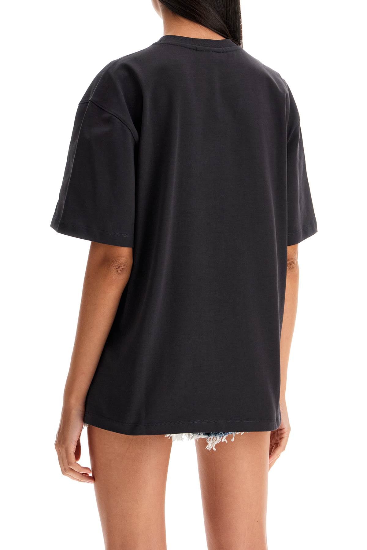 Ganni embroidered oversized t Topwear Ganni