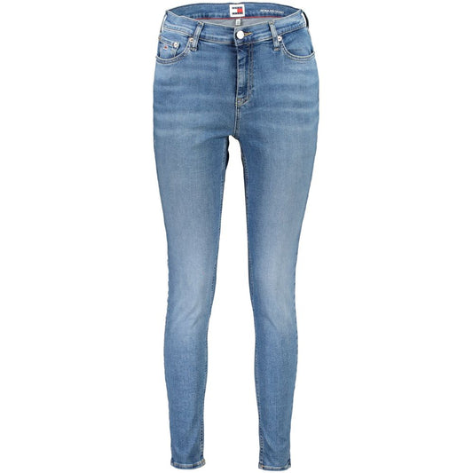 Tommy Hilfiger Blu Cotton Women Skinny Jean