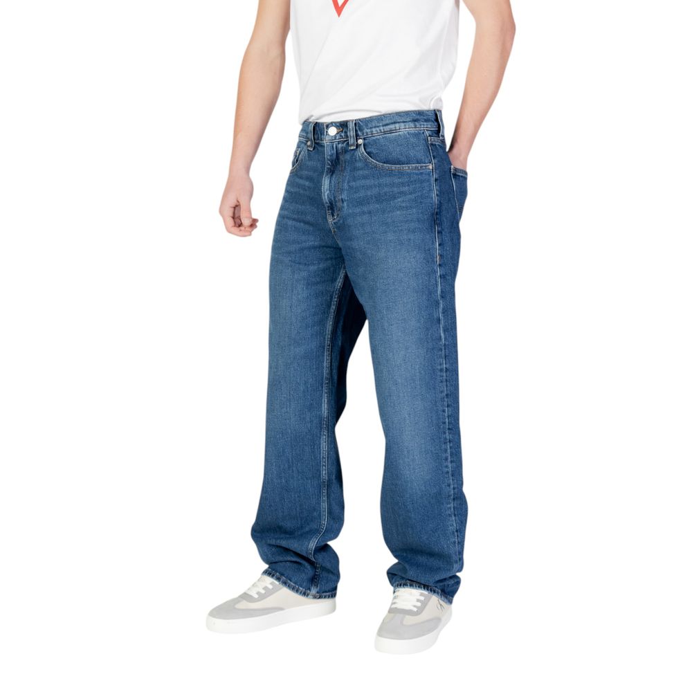 Tommy Hilfiger Jeans Blue Recycled Cotton Relaxed Fit Jeans