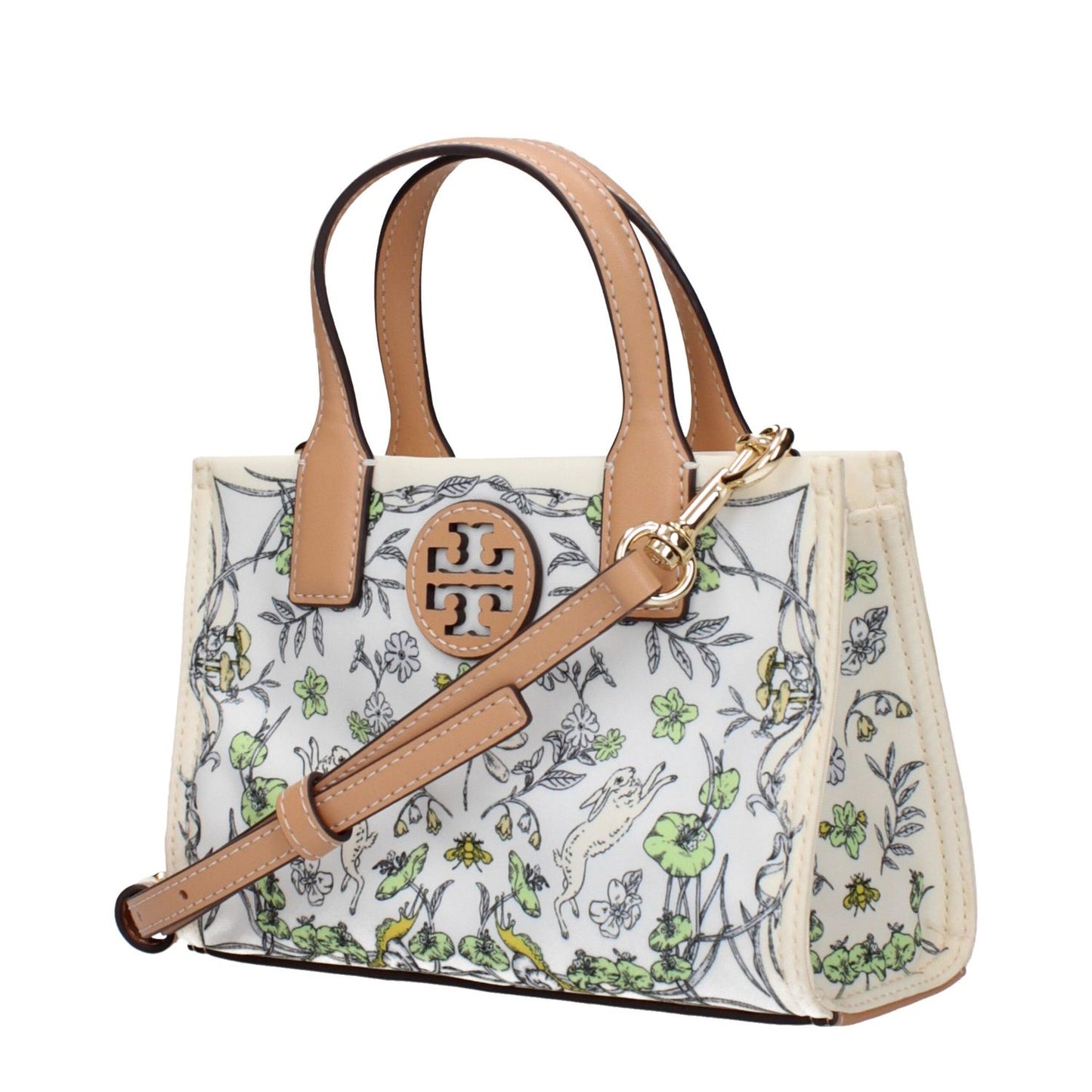 Tory Burch Beige Fabric Handbag