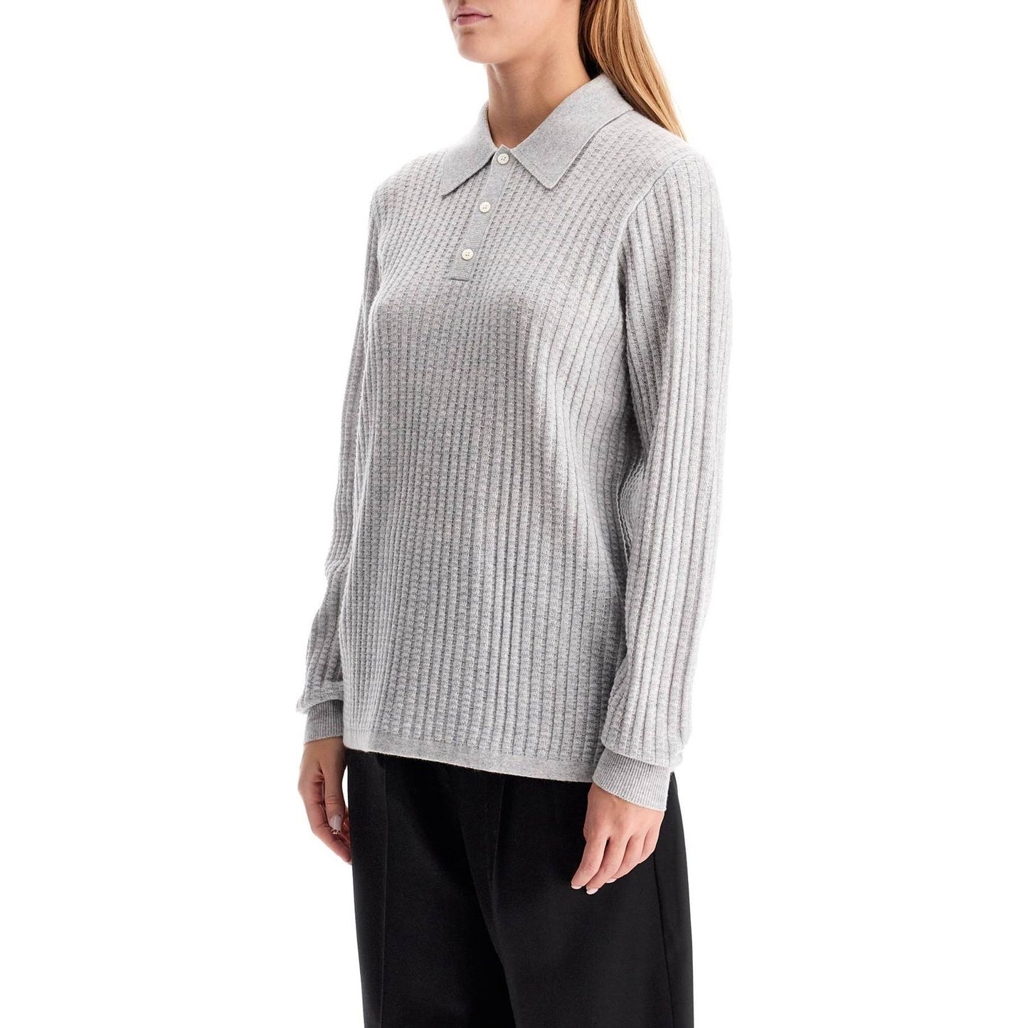 Guest In Residence polo-inspired pullover Knitwear Guest In Residence