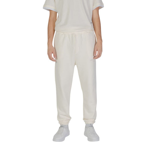 Underclub Cream Cotton Joggers (Workout Pants) Underclub