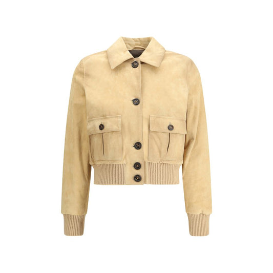 Valstar Beige Leather Jacket