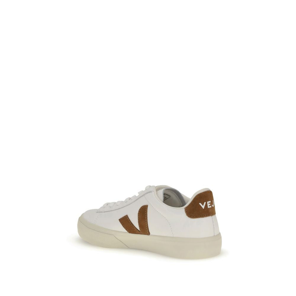 Veja White Leather Low Top Sneakers Veja