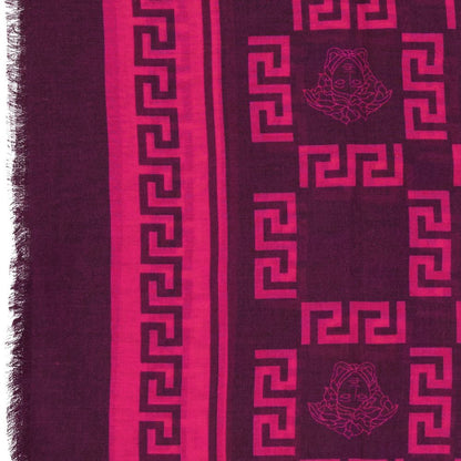Versace Multicolor Modal Scarf 1728,75611013280,Accessories,Multicolor,New with tags,Scarves - Accessories,Scarves - Scarves - Accessories,Versace,Women