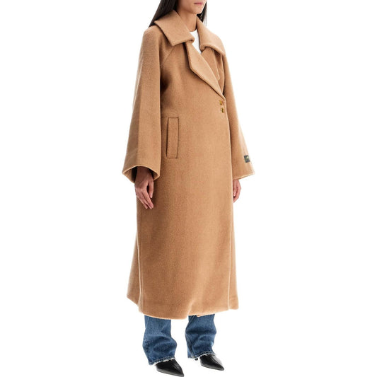 Ganni long recycled wool coat Jackets Ganni