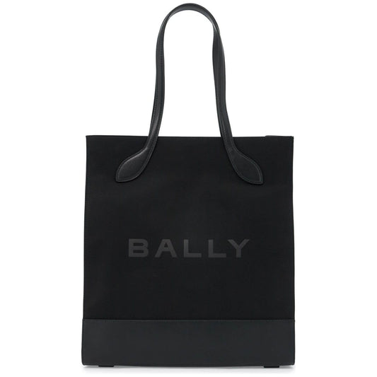 Bally n/s nylon and leather tote bag Shopper Bally