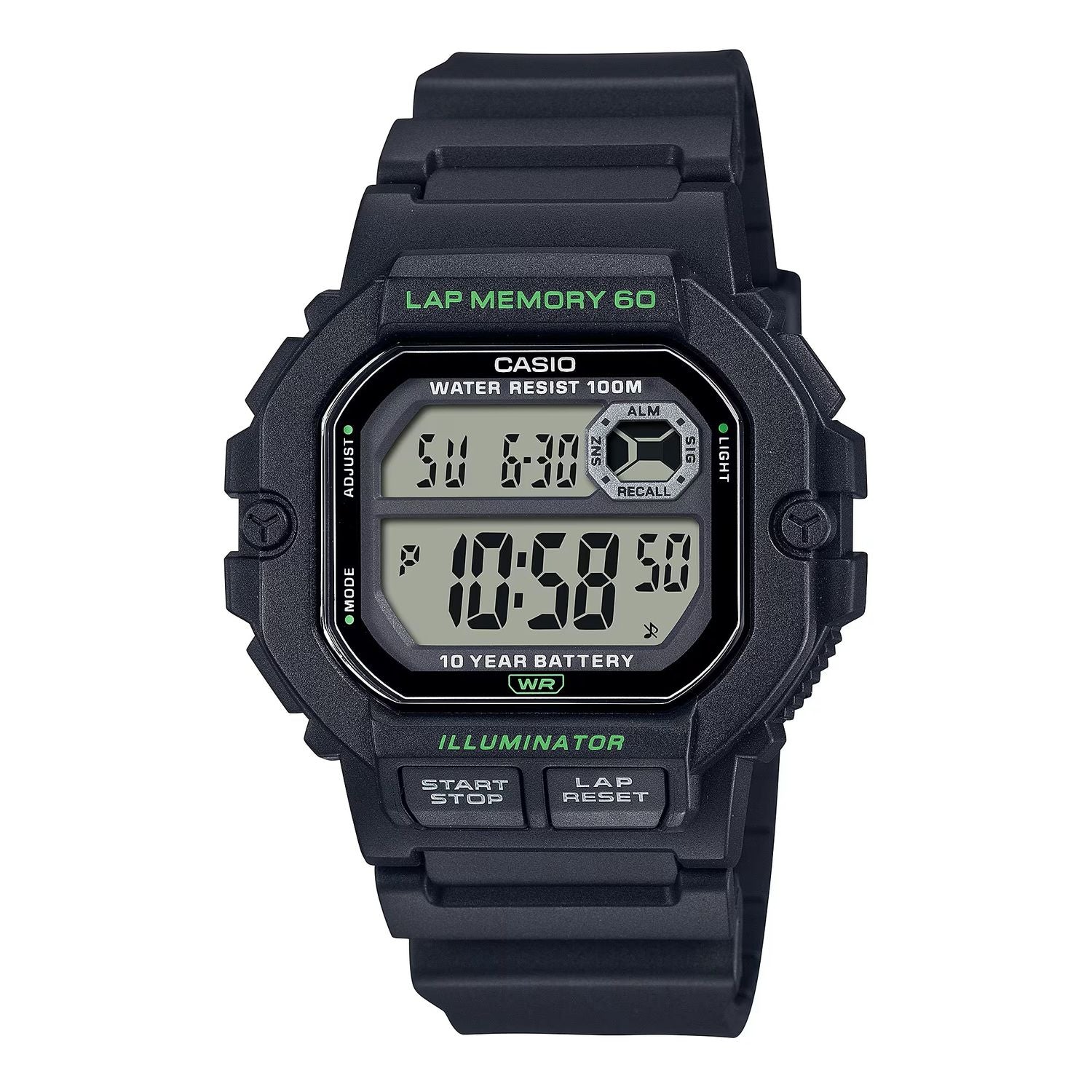 CASIO SPORT Mod. ILLUMINATOR LAP MEMORY 60