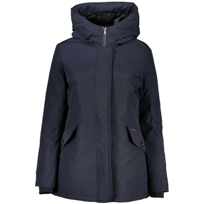 Woolrich Blu Cotton Women's Jacket Woolrich