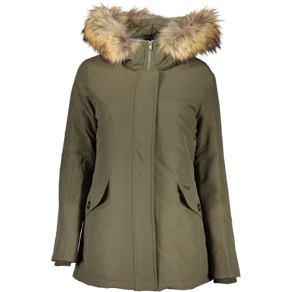Woolrich Verde Cotton Women Jacket Woolrich