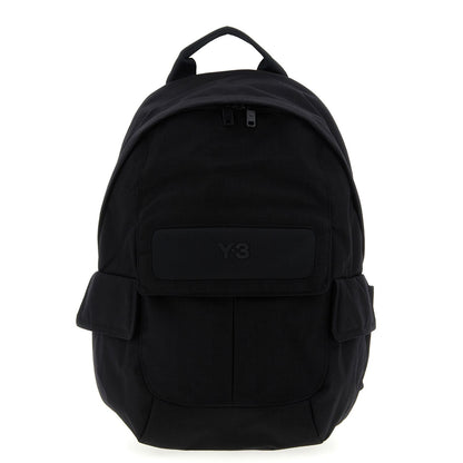 Y-3 Black Polyamide Backpack