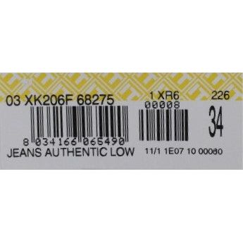 Acht | Beige Cotton Patchwork Jeans | McRichard Designer Brands