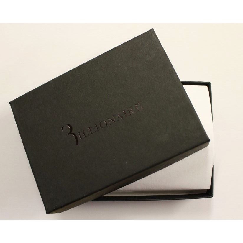Billionaire Italian Couture | Brown Leather Bifold Wallet | McRichard Designer Brands