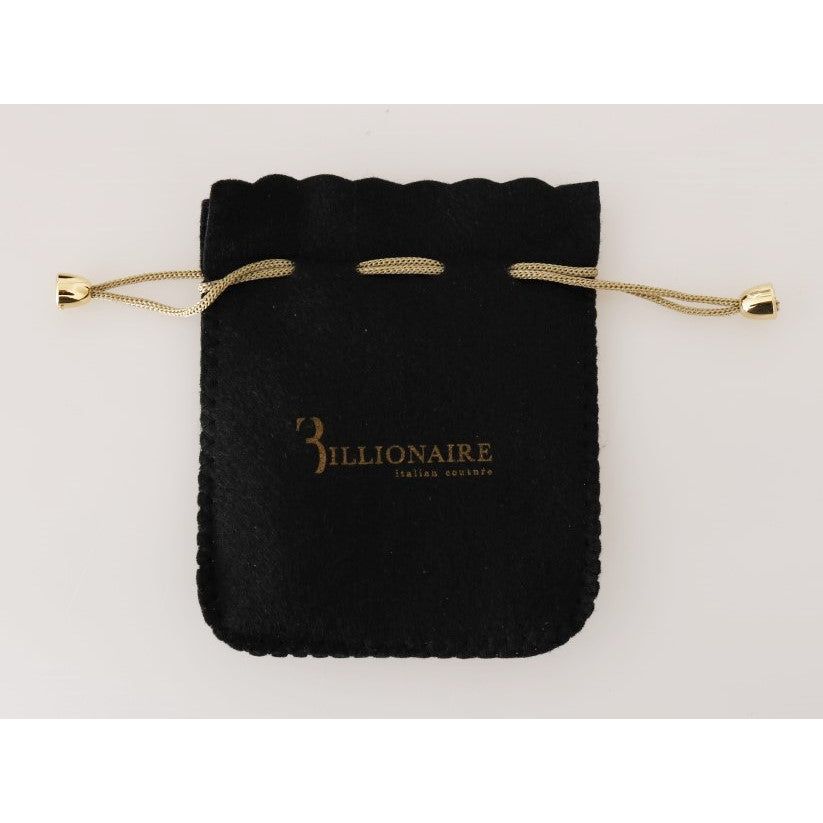 Billionaire Italian Couture | Brown Leather Cardholder Wallet | McRichard Designer Brands