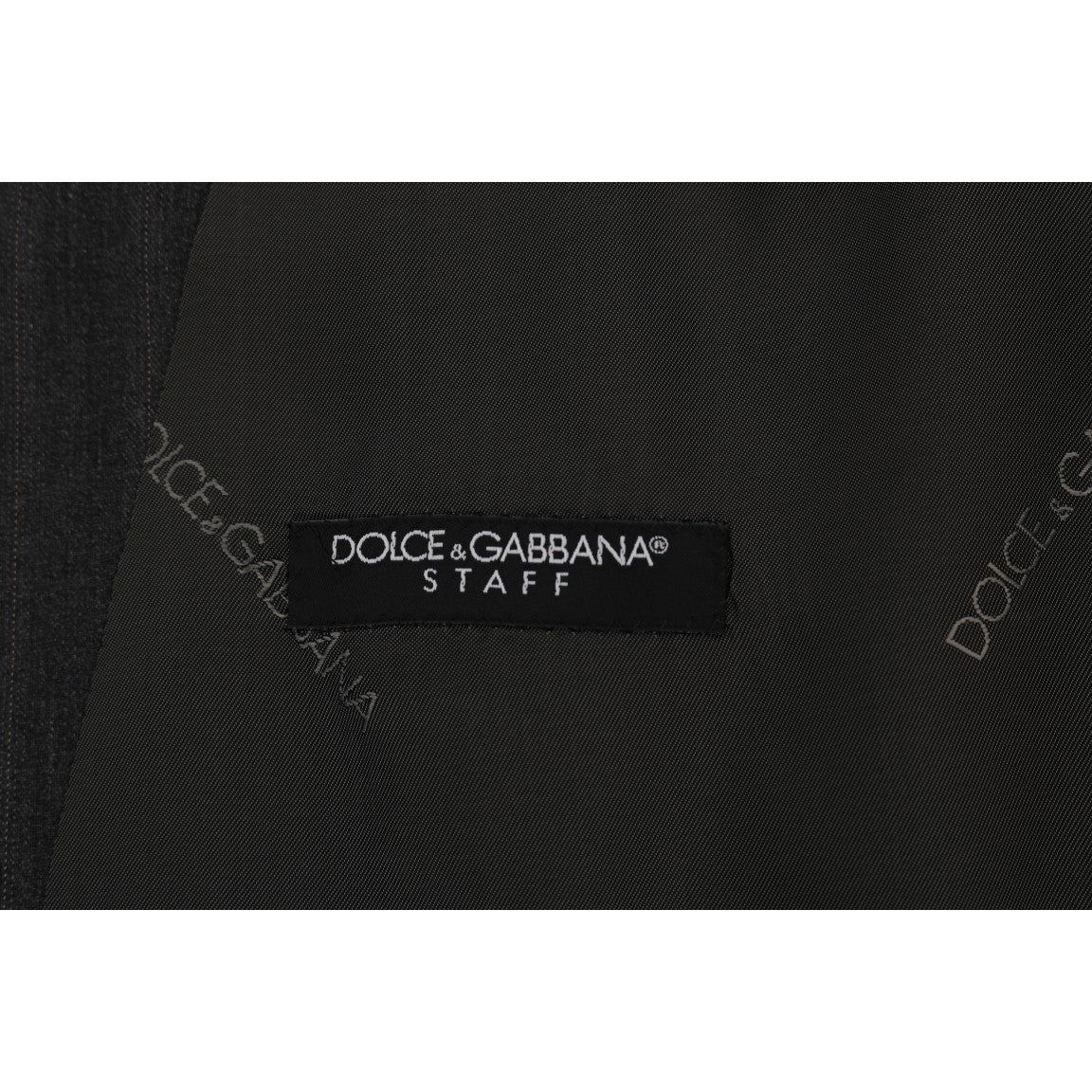 Dolce & Gabbana | Gray STAFF Wool Stretch Vest | McRichard Designer Brands